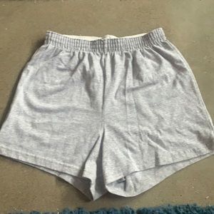Grey soffe shorts
